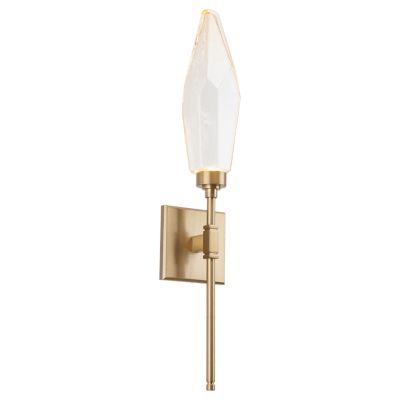 Hammerton Studio Rock Crystal LED Belvedere Wall Sconce - Color: Clear - Si