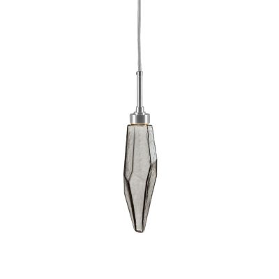 Hammerton Studio Rock Crystal LED Mini Pendant Light - Color: Glossy - Siz