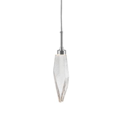 Hammerton Studio Rock Crystal LED Mini Pendant Light - Color: Glossy - Siz