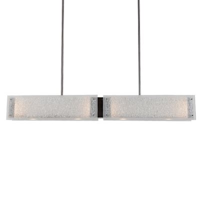 Textured Glass Linear Suspension