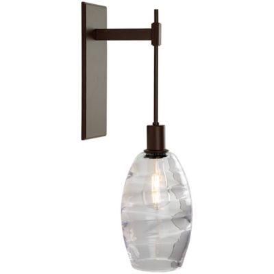 Hammerton Studio Ellisse Tempo Wall Sconce - Color: Clear - Size: 1 light -