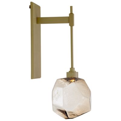 HMS2048450 Hammerton Studio Gem Tempo LED Wall Sconce in Bras sku HMS2048450