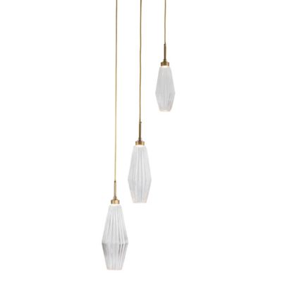 Hammerton Studio Aalto Round Multi-Light Pendant Light - Color: Clear - Siz
