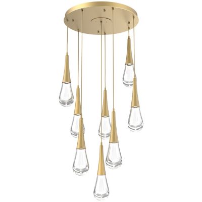 Hammerton Studio Raindrop Round LED Multi-Light Pendant Light - Color: Clea - HMS2208700 - Lights Add a stylish accent to your ceiling spaces with t sku HMS2208700
