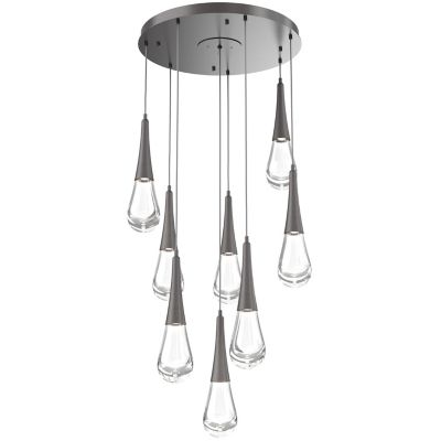 Hammerton Studio Raindrop Round LED Multi-Light Pendant Light - Color: Clea - HMS2208685 - Lights Add a stylish accent to your ceiling spaces with t sku HMS2208685