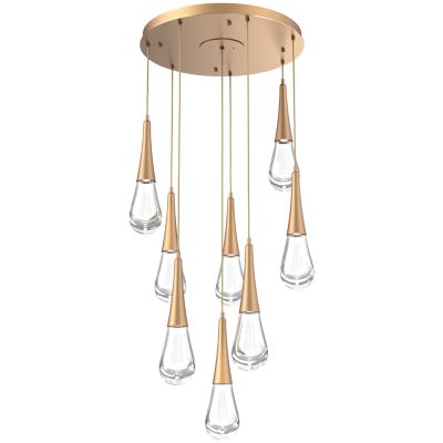 Hammerton Studio Raindrop Round LED Multi-Light Pendant Light - Color: Clea - HMS2208673 - Lights Add a stylish accent to your ceiling spaces with t sku HMS2208673