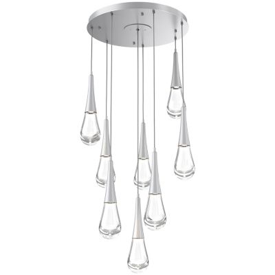 Hammerton Studio Raindrop Round LED Multi-Light Pendant Light - Color: Clea - HMS2208718 - Lights Add a stylish accent to your ceiling spaces with t sku HMS2208718