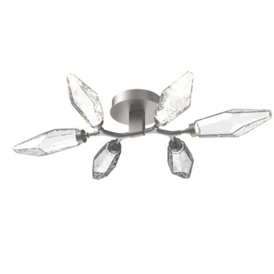 Hammerton Studio Rock Crystal LED Flushmount Light - Color: Clear - Size: 16 light - CLB0050-01-BS-CC-L1
