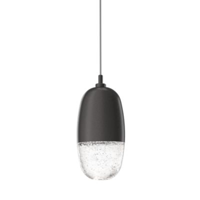 Hammerton Studio Pebble LED Mini Pendant Light - Color: Clear - Size: 1 lig