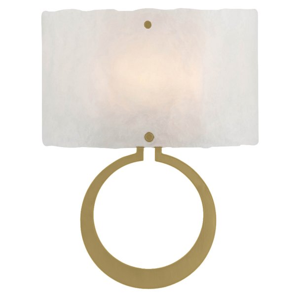 Hammerton Studio Carlyle Circlet Glass Wall Sconce - Color: Glossy - Size: 