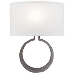 Carlyle Circlet Linen Wall Sconce