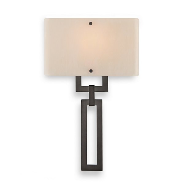 Hammerton Studio Carlyle Quattro Glass Wall Sconce - Color: White - Size: 1