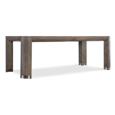 Hooker Furniture Modern Mood Extendable Dining Table in Beige