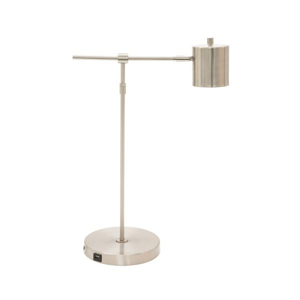 House of Troy Morris Table Lamp - Color: Satin Nickel - MO250-SN
