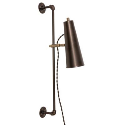 House of Troy Norton Wall Lamp - Color: Bronze - NOR375-CHBAB