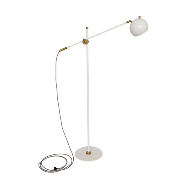 House of Troy Orwell Floor Lamp - Color: White - OR700-WTWB