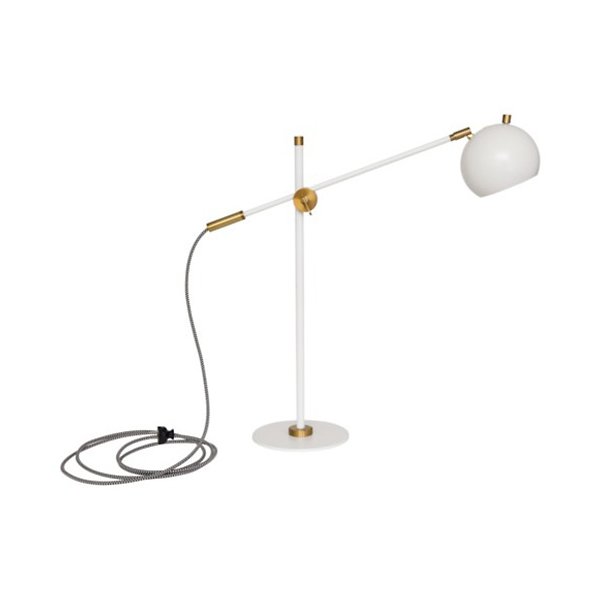 HOT1772943 House of Troy Orwell Table Lamp - Color: White - O sku HOT1772943