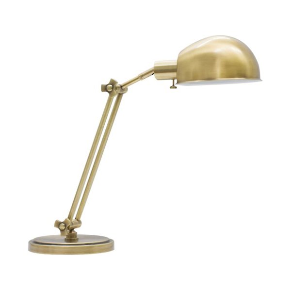 House of Troy Addison Adjustable Pharmacy Desk Lamp - Color: Brass - AD450-