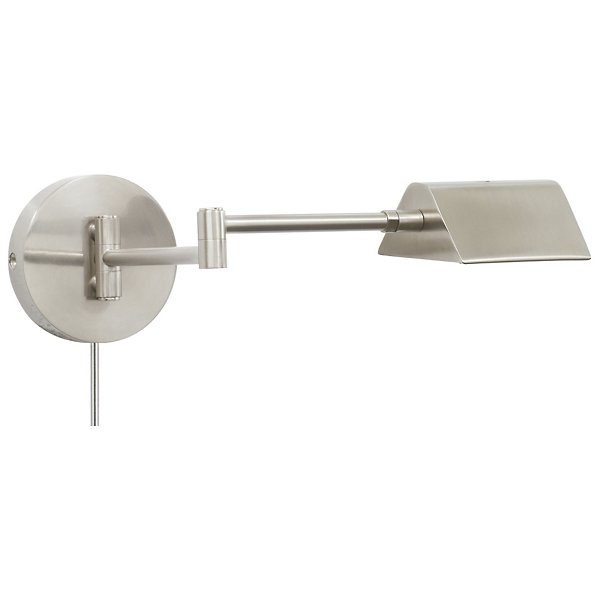 House of Troy Delta Wall Sconce - Color: Satin Nickel - Size: 1 light - D17