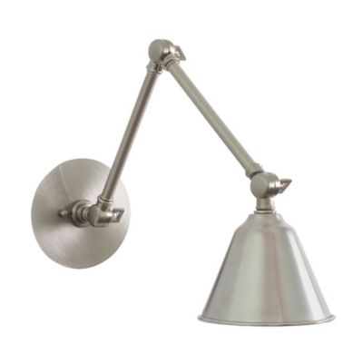 House of Troy Library Adjustable LED Wall Sconce - Color: Satin Nickel - LL
