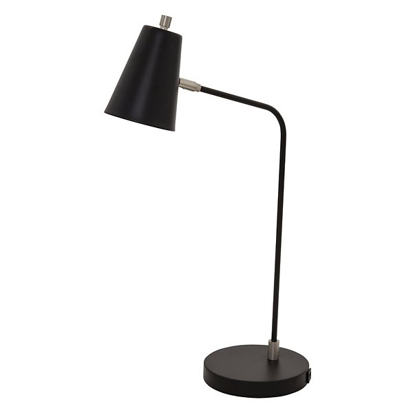 House of Troy Kirby Table Lamp - Color: Black - Size: 1 light - K150-BLK