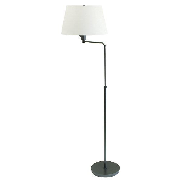 House of Troy Generation Adjustable Floor Lamp - Color: Grey - Size: 1 ligh
