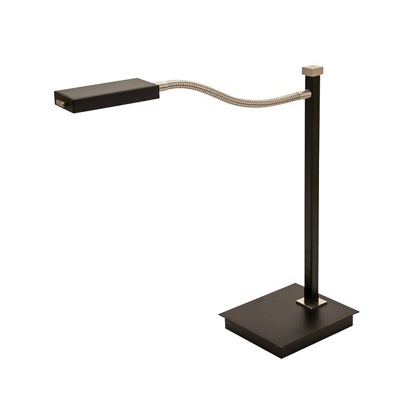 House of Troy Lewis Table Lamp - Color: Nickel - LEW850-BLK