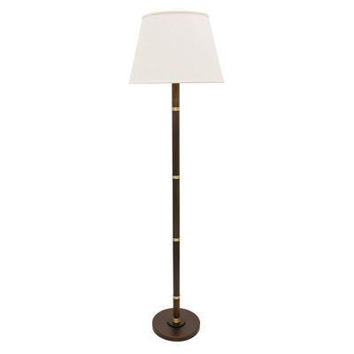 House of Troy Barton Floor Lamp - Color: White - Size: 1 light - BA700-CHB