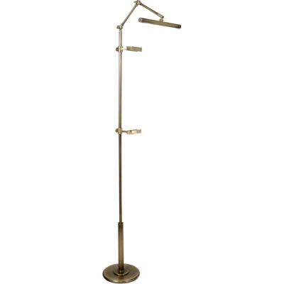 House of Troy River North LED Easel Floor Lamp - Color: Brass - RN300-AB/SB