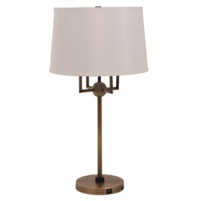 House of Troy Alpine Table Lamp - Color: Brass - A750-AB/BLK