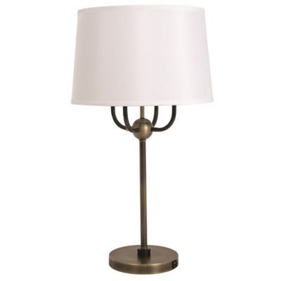 House of Troy Alpine A751 Table Lamp - Color: Brass - A751-AB/HB