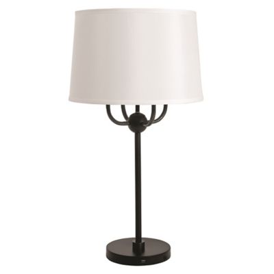 House of Troy Alpine A751 Table Lamp - Color: Black - A751-BLK/SS