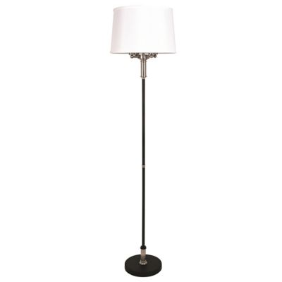 House of Troy Alpine A702 Floor Lamp - Color: Black - A702-BLK/SN