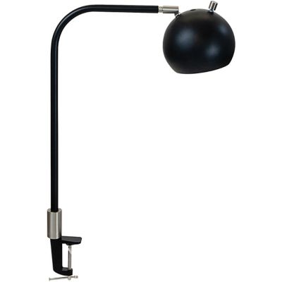 House of Troy Aria Globe Clamp Table Lamp - Color: Black - Size: 1 light - 