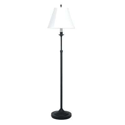 House of Troy Club Adjustable Floor Lamp - Color: Black - CL201-BLK