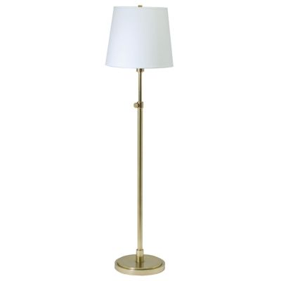 House of Troy Townhouse Adjustable Floor Lamp - Color: Brass - Size: 1 ligh