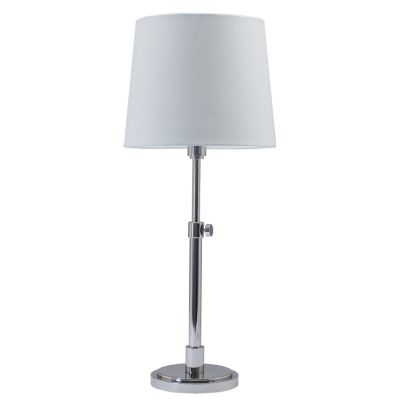 House of Troy Townhouse Adjustable Table Lamp - Color: Silver - Size: 1 lig