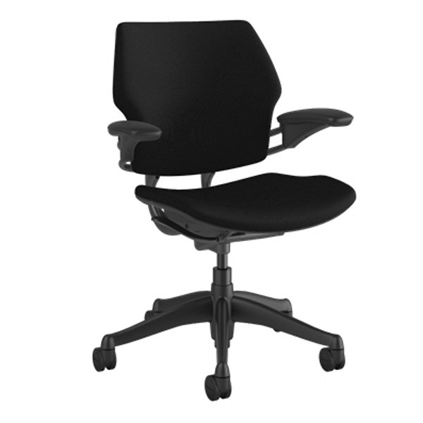 Humanscale Freedom Task Swivel Desk Chair - Color: Black - F111GCF10XFSHNSC