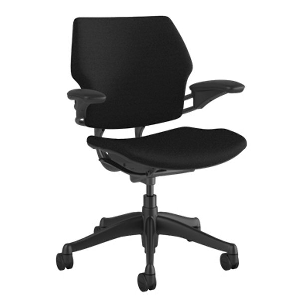 Humanscale Freedom Task Swivel Desk Chair - Color: Black - F111GFT10XFSHNSC