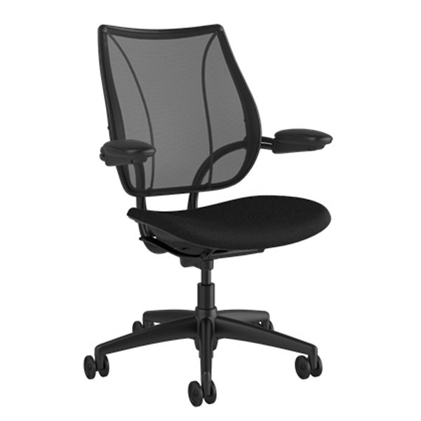 Humanscale Liberty Task Chair - Color: Black - L113BM10FT10XFSHNSC