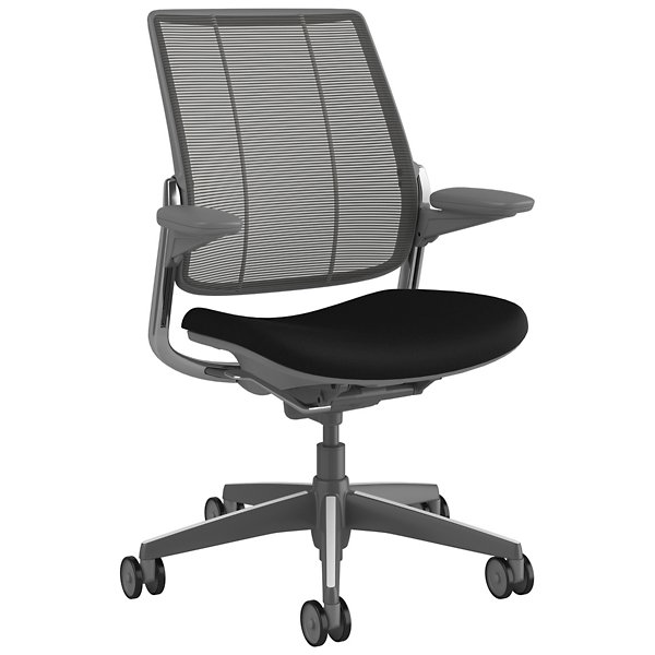 Humanscale Diffrient Smart Chair - Color: Grey - S413DN10CF10XFSHNSC