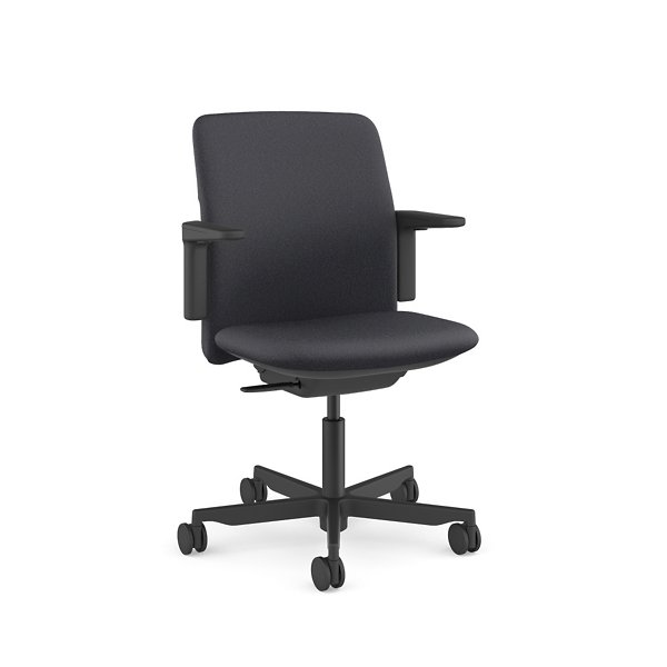 Humanscale Path Swivel Desk Chair - Color: Grey - PT16BKT11SHNSC