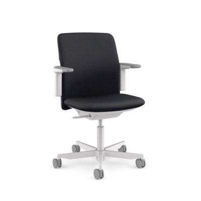HUM2307637 Humanscale Path Swivel Desk Chair - Color: Black - sku HUM2307637
