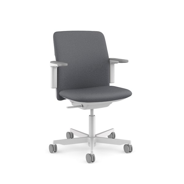 Humanscale Path Swivel Desk Chair - Color: Grey - PT16VKT12SHNSC