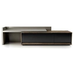 Studio Media Unit with Lacquered L Top