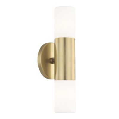 Hudson Valley Lighting Lola Wall Sconce - Color: Brass - H196102-AGB