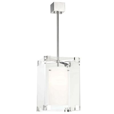 Hudson Valley Lighting Achilles Pendant Light - Color: White - Size: Small 