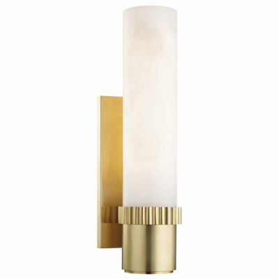 Hudson Valley Lighting Argon LED Wall Sconce - Color: Brass - Size: 1 light