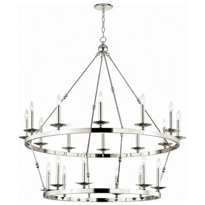 HVL1745340 Hudson Valley Lighting Allendale 2 Tier Chandelier sku HVL1745340