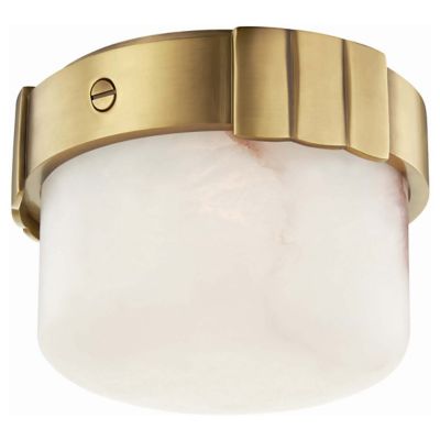 Hudson Valley Lighting Beckett LED Flushmount Light - Color: Brass - Size: 